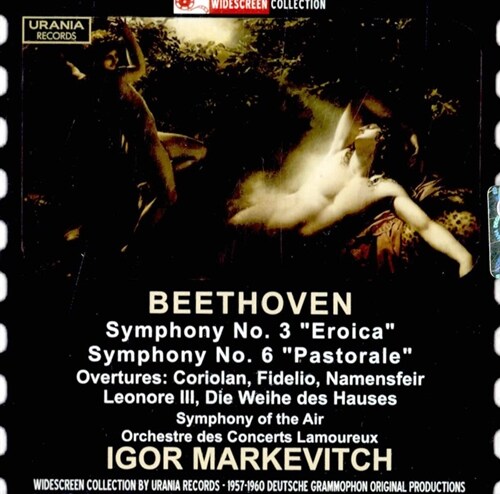 [중고] 베토벤 : 교향곡 3 & 6번 외 [2CD]