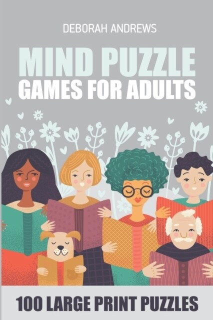 Mind Puzzle Games for Adults: Gyokuseki Puzzle - 100 Large Print Puzzles (Paperback)