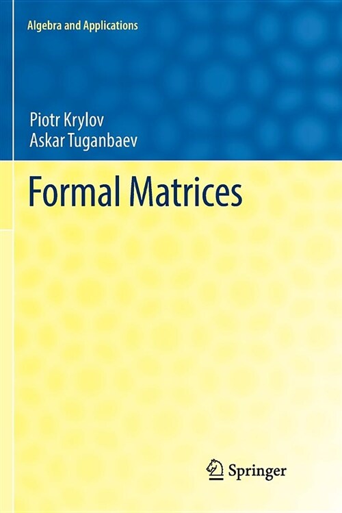 Formal Matrices (Paperback)