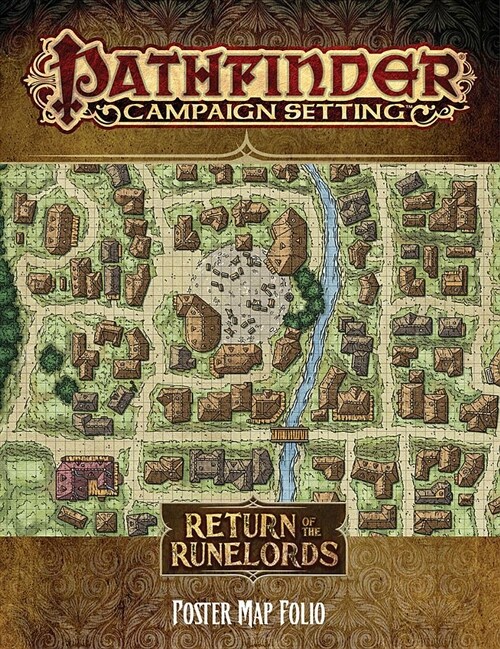 Pathfinder Campaign Setting: Return of the Runelords Poster Map Folio (Game)