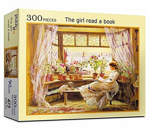 독서하는 소녀 300PCS 직소퍼즐 (PL473)