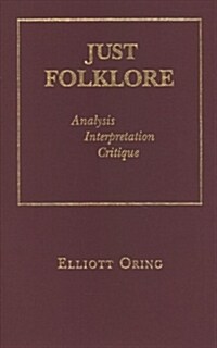 Just Folklore (Hardcover)