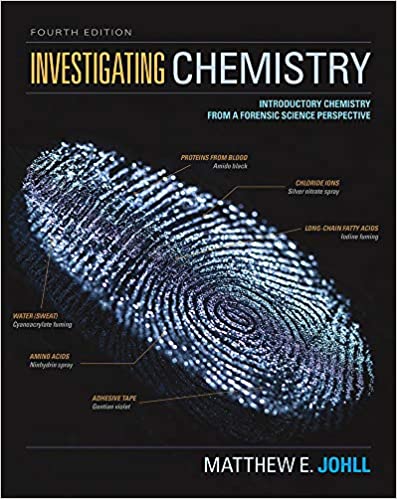 Investigating Chemistry: Introductory Chemistry from a Forensic Science Perspective (Hardcover, 4)