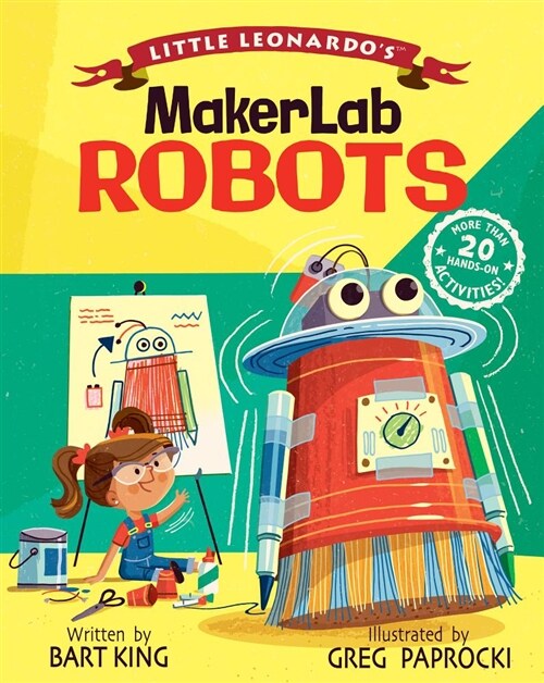 Little Leonardos Makerlab: Robots (Hardcover)