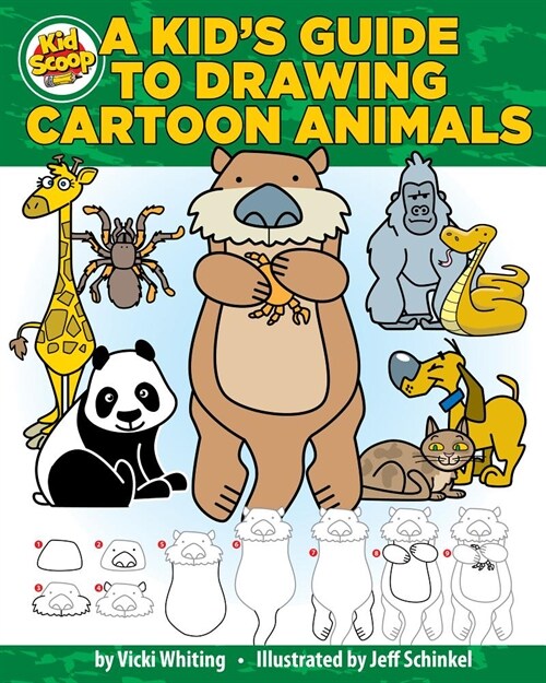 A Kids Guide to Drawing Cartoon Animals (Paperback)
