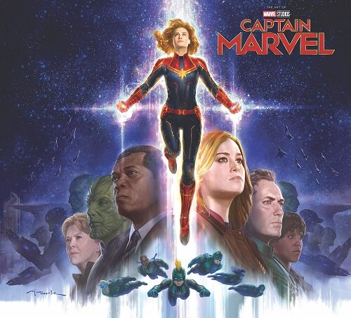 [중고] Marvels Captain Marvel: The Art of the Movie Slipcase (Hardcover)