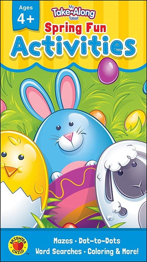 My Take-along Tablet Spring Fun Activities, Ages 4 - 5 (Paperback)