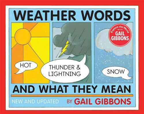 Weather Words and What They Mean (Hardcover)