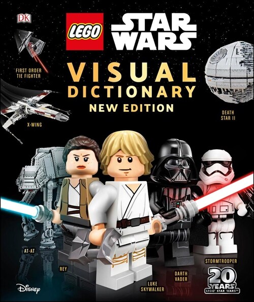 Lego Star Wars Visual Dictionary, New Edition (Library Edition) (Hardcover)
