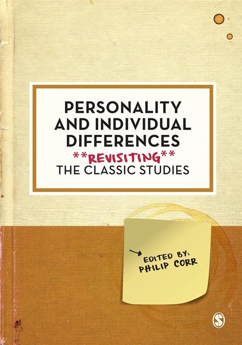 Personality and Individual Differences : Revisiting the Classic Studies (Hardcover)