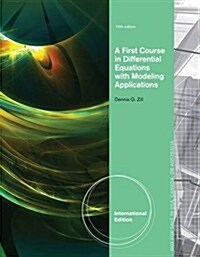 [중고] First Course in Differential Equations with Modeling Applica (Paperback)