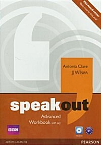 [중고] Speakout Advanced Workbook with Key and Audio CD Pack (Package)