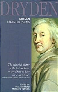 Dryden:Selected Poems (Paperback)