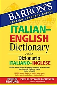 Barrons Italian-English Dictionary: Dizionario Italiano-Inglese (Paperback)