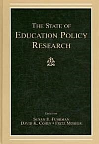 The State of Education Policy Research (Hardcover)