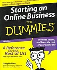 Starting an Online Business for Dummies (Paperback, 5th)