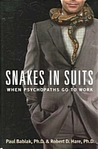 [중고] Snakes in Suits: When Psychopaths Go to Work (Paperback)