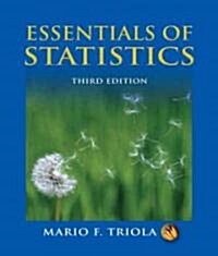 Essentials of Statistics [With CD-ROM] (Paperback, 3)