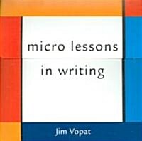 Micro Lessons in Writing (Paperback, BOX, PCK)