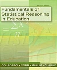 [중고] Fundamentals of Statistical Reasoning in Education [With CDROM] (Paperback, 2nd)