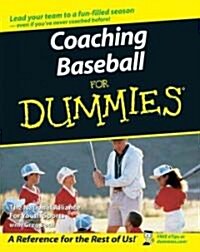 Coaching Baseball for Dummies (Paperback)