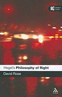 Hegels Philosophy of Right : A Readers Guide (Paperback)