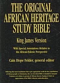 Original African Heritage Study Bible-KJV (Imitation Leather)