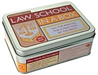 Law School in a Box: All the Prestige for a Fraction of the Price [With 96 Page TextbookWith Trading CardsWith Diploma and Exam TriviaWith Flashcards] (Other)