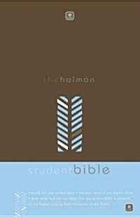 [중고] The Holman Christian Standard Brown and Blue Student Bible (Paperback, Student)