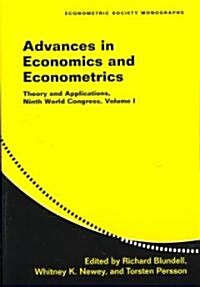 Advances in Economics and Econometrics 3 Volume Paperback Set : Theory and Applications, Ninth World Congress (Package)