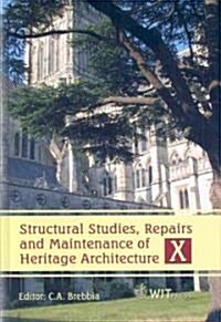 Structural Studies, Repairs and Maintenance of Heritage Architecture (Hardcover)