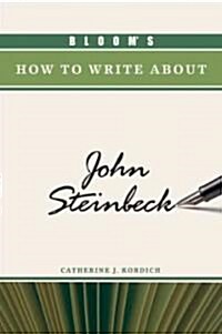 Blooms How to Write about John Steinbeck (Hardcover)