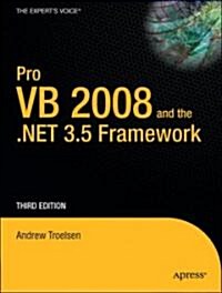 Pro VB 2008 and the .Net 3.5 Platform (Paperback)