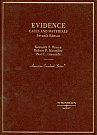 Evidence, Cases and Materials (Hardcover, 7th)