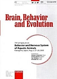 Behavior and Nervous System of Aquatic Animals (Paperback, 1st)