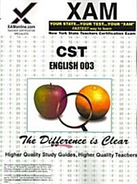 NYSTCE CST English 003 (Paperback)