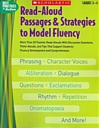 Read-aloud Passages & Strategies to Model Fluency: Grades 3? (Paperback)