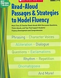 Read-aloud Passages & Strategies to Model Fluency: Grades 5? (Paperback)