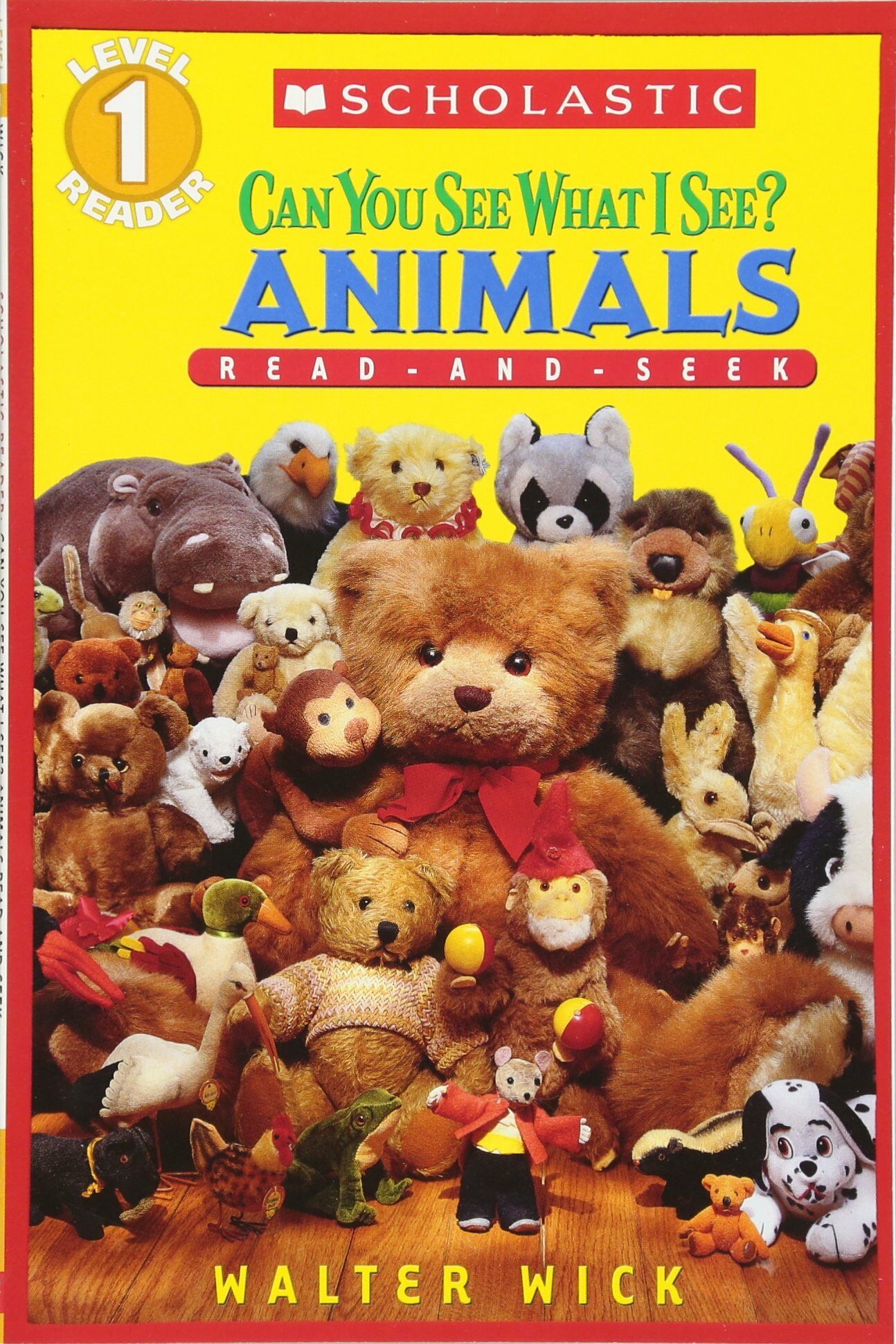[중고] Can You See What I See? Animals (Scholastic Reader, Level 1): Read-And-Seek (Paperback)