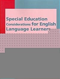 Special Education Considerations for English Language Learners (Paperback)