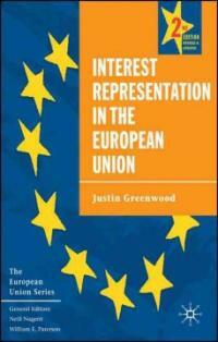 Interest representation in the European Union 2nd ed