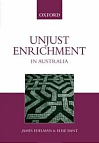Unjust Enrichment in Australia (Paperback)