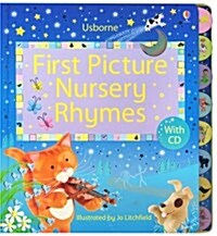 First Picture Nursery Rhymes (Board Book, Compact Disc)