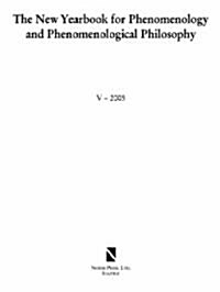 The New Yearbook for Phenomenology and Phenomenological Philosophy: Volume 5 (Paperback)