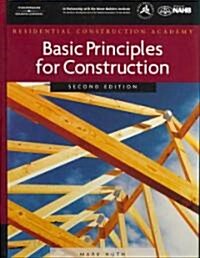 Basic Principles for Construction (Hardcover, 2nd)