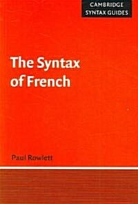 The Syntax of French (Paperback)