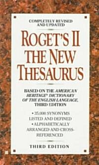 Rogets II the New Thesaurus (Mass Market Paperback, 3rd)