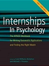 Internship in Psychology 2007-2008 (Paperback, 1st, Workbook)