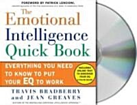 The Emotional Intelligence Quickbook (Audio CD, Unabridged)