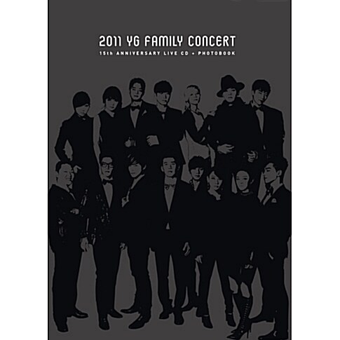 2011 YG Family Concert Live : 15th Anniversary [2CD + Photo Book]